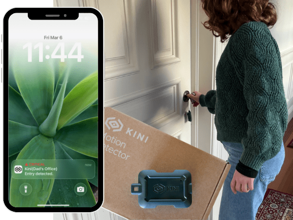 Kini SafeAlert - Wi - Fi Tamper Alert Device with Real - Time SMS, Email & Push Notifications - Kinisium LLC