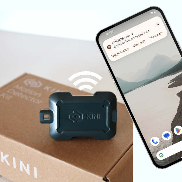 Kini SafeAlert - Motion Sensor with Real - Time SMS Alerts - Kinisium LLC